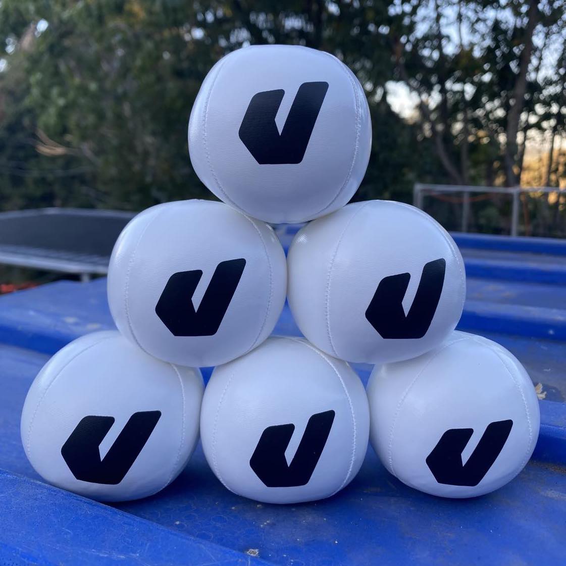 Set Of 6 Uncom Hand/Foot Juggling Balls